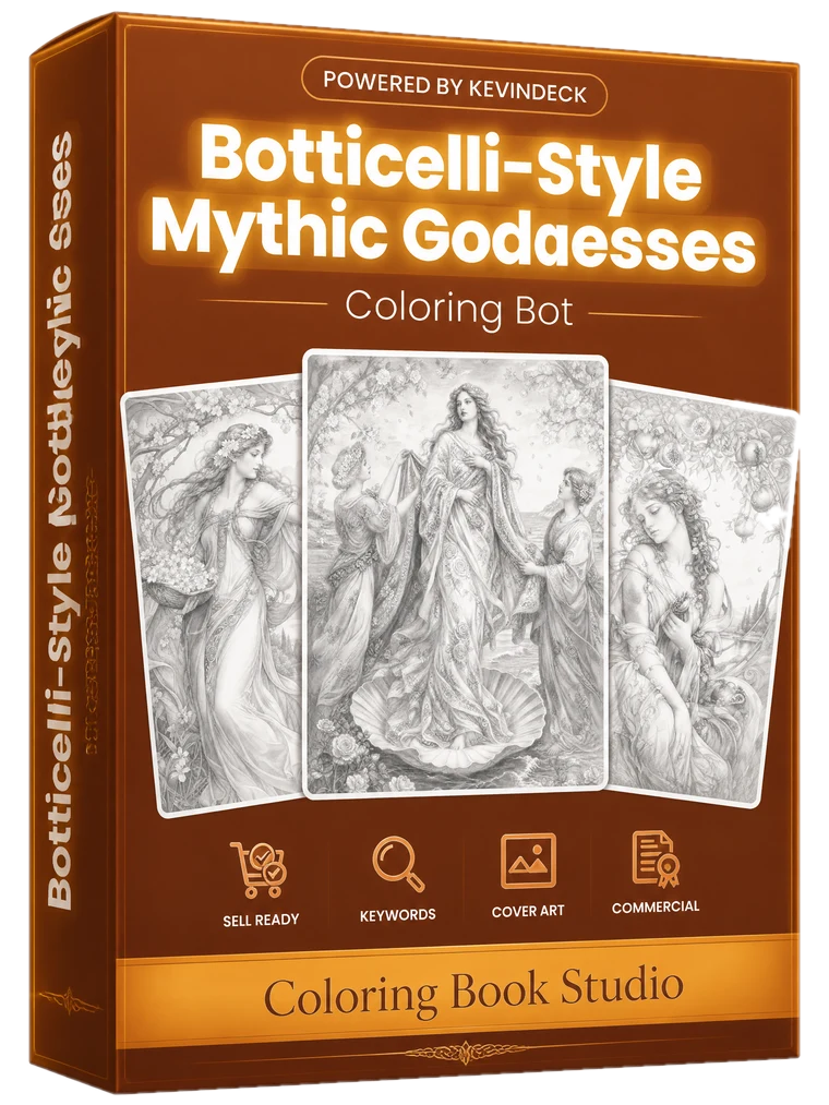 Sienna, the botticelli-style mythic goddesses studio