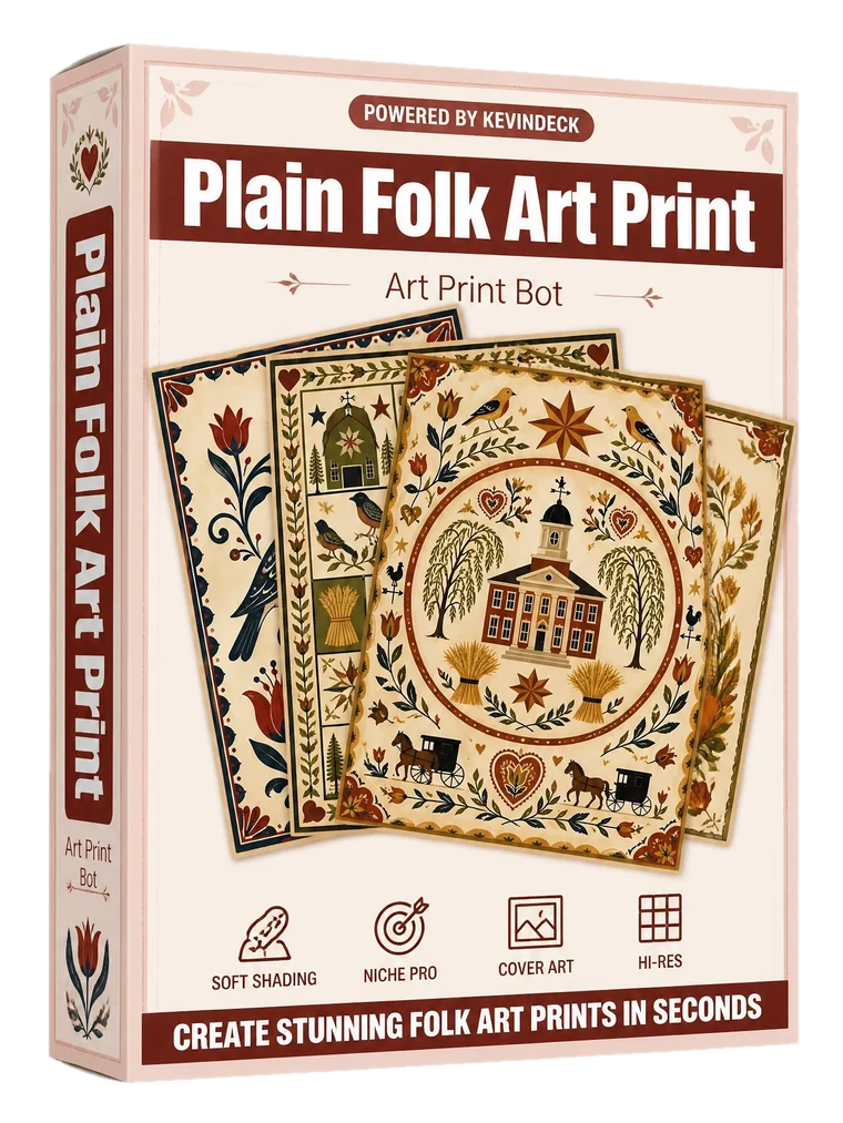 Ida, the plain folk art print studio