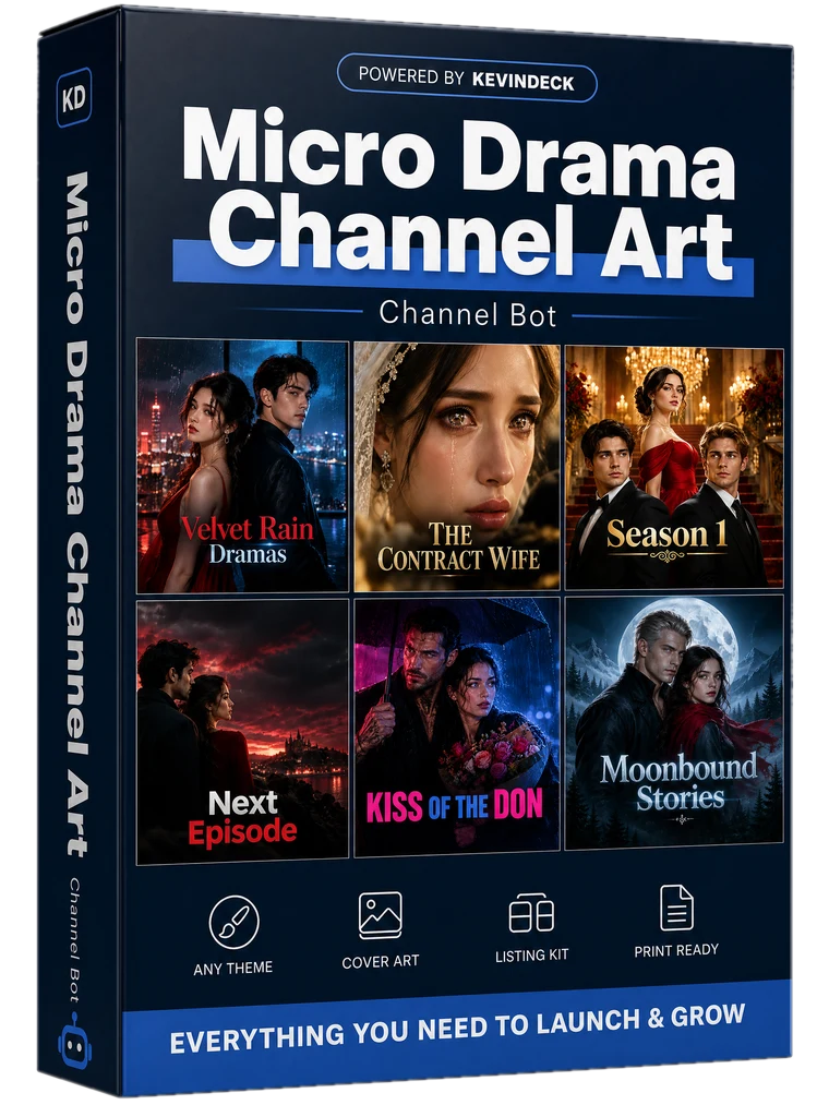 Sasha, the micro drama channel art studio