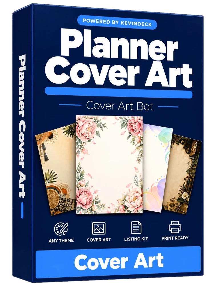 Tilly, the planner cover art studio