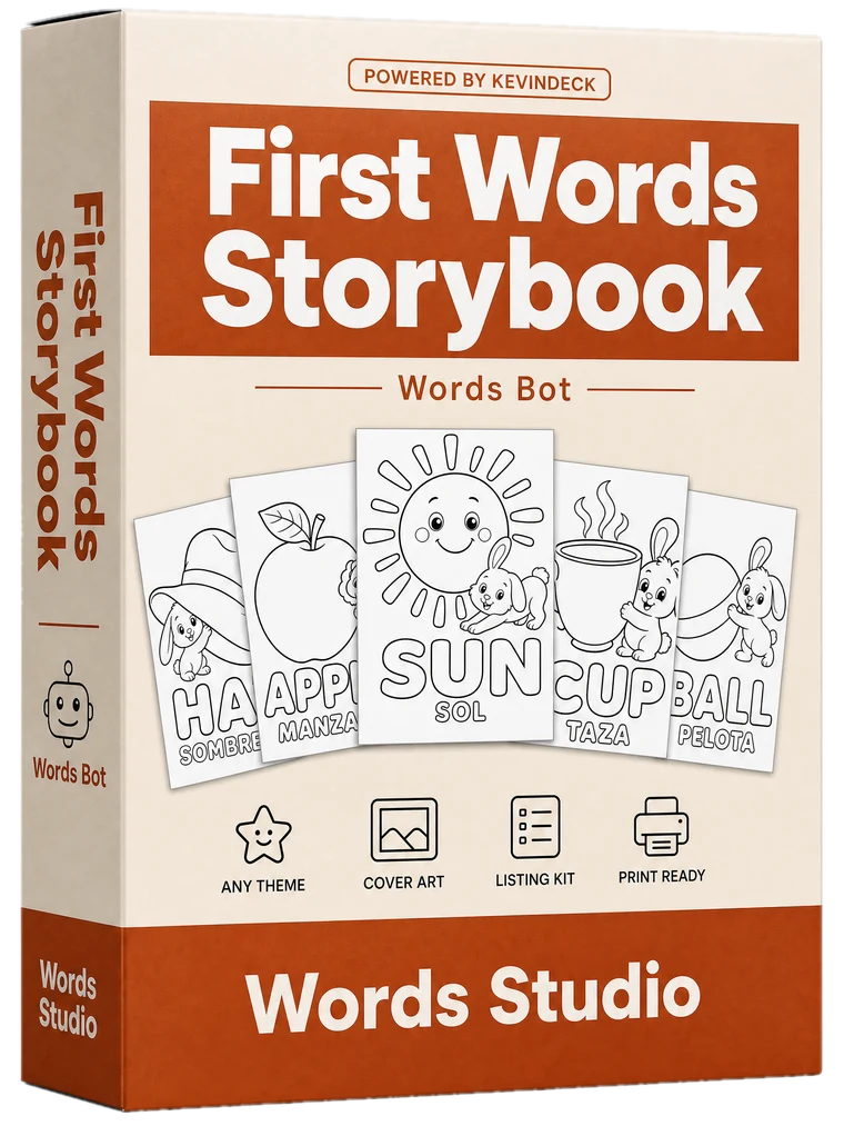 Tully, the first words storybook studio